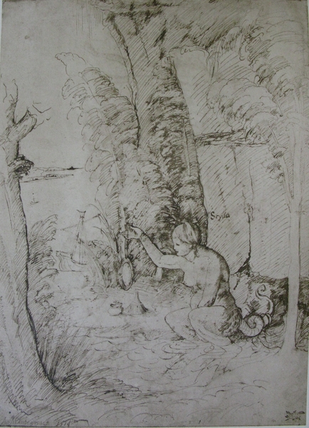 Scylla: An illustration to Vergil, Aen. iv, 420-428